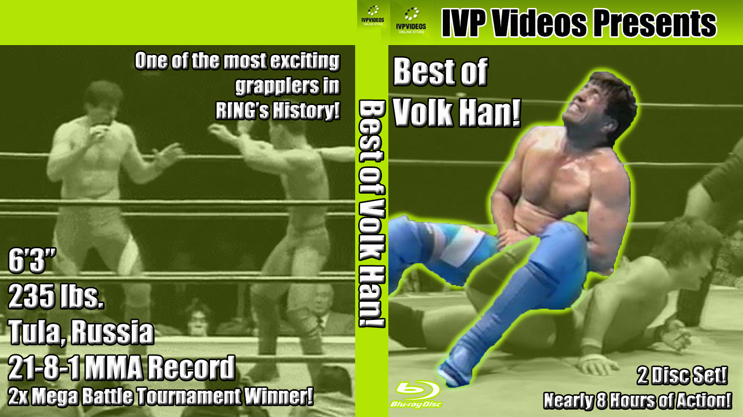 Best of Volk Han (2 Disc Blu-Ray with Cover Art)